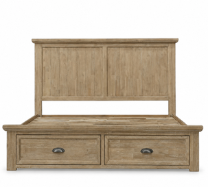 Maine NZ King Bed w/Drawers